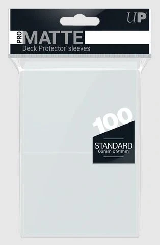 Ultra Pro Card Sleeves Standard Pro-Matte Clear (100)