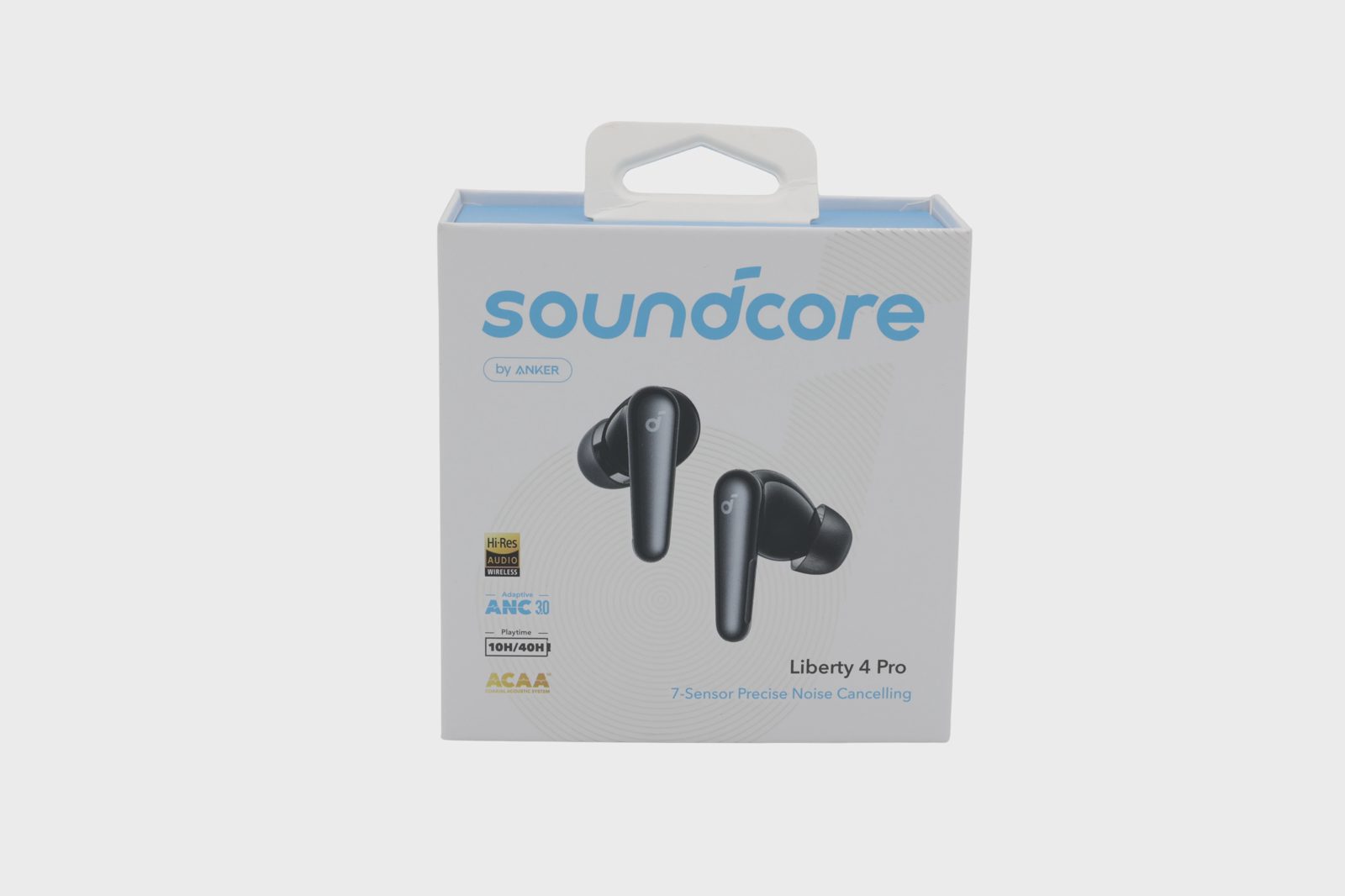 Soundcore Liberty 4 Pro True Wireless in ear-hörlurar (svarta)