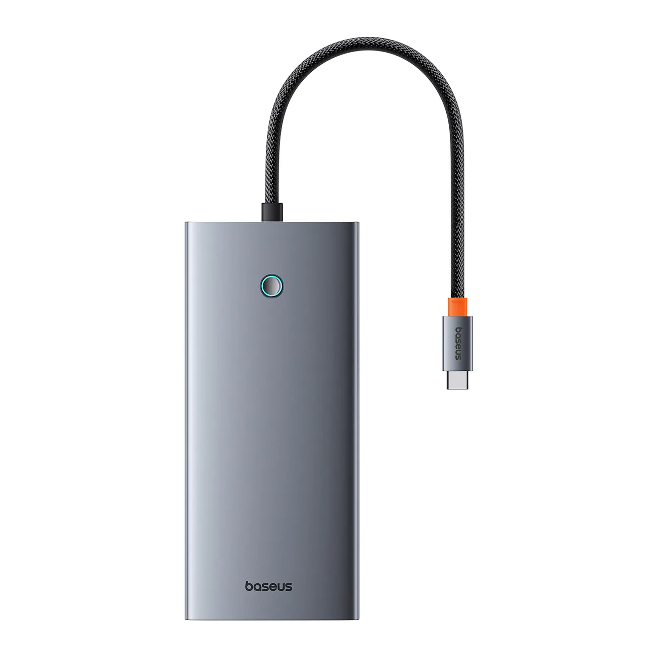 HUB Baseus PortalJoy 13in1 USB-C - 2x HDMI/DP/VGA/USB-A 3.1/USB-C 3.1/PD/RJ45/SD/TF/AUX - grå