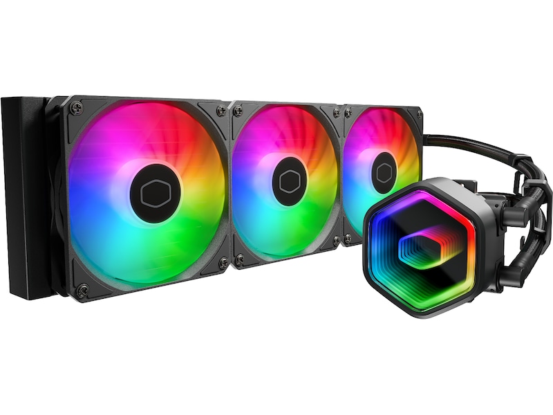Cooler Master MasterLiquid 360 Core II RGB CPU vätskekylare (svart), bild 4