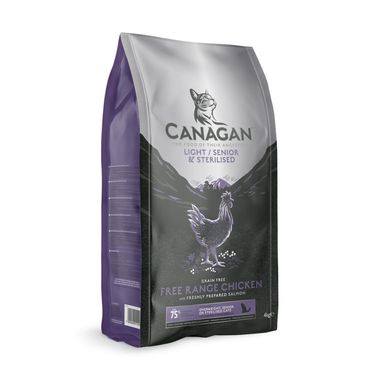 Canagan Cat Light/Senior/Sterilised Torrfoder till Katt 4 kg