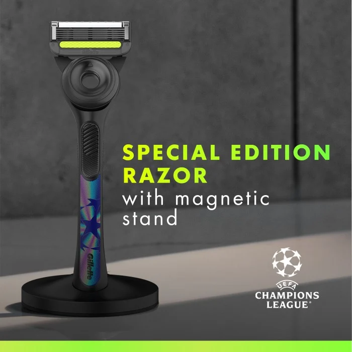 Gillette UEFA Champions League Special Edition GilletteLabs Rakhyvel med Exfoliating Bar, bild 5