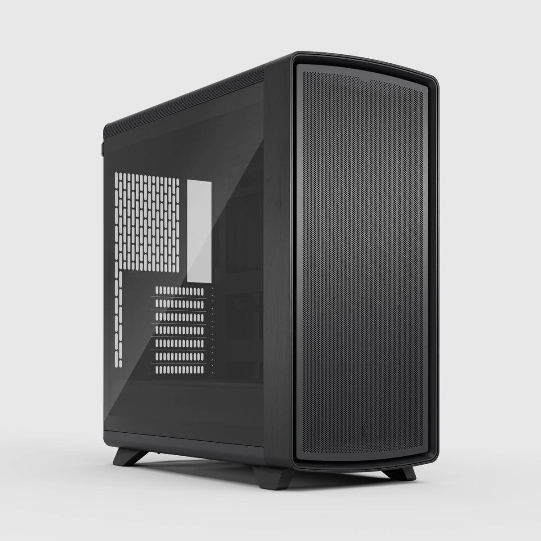 Fractal Summit Blackout TG ATX PC-chassi (svart), bild 4