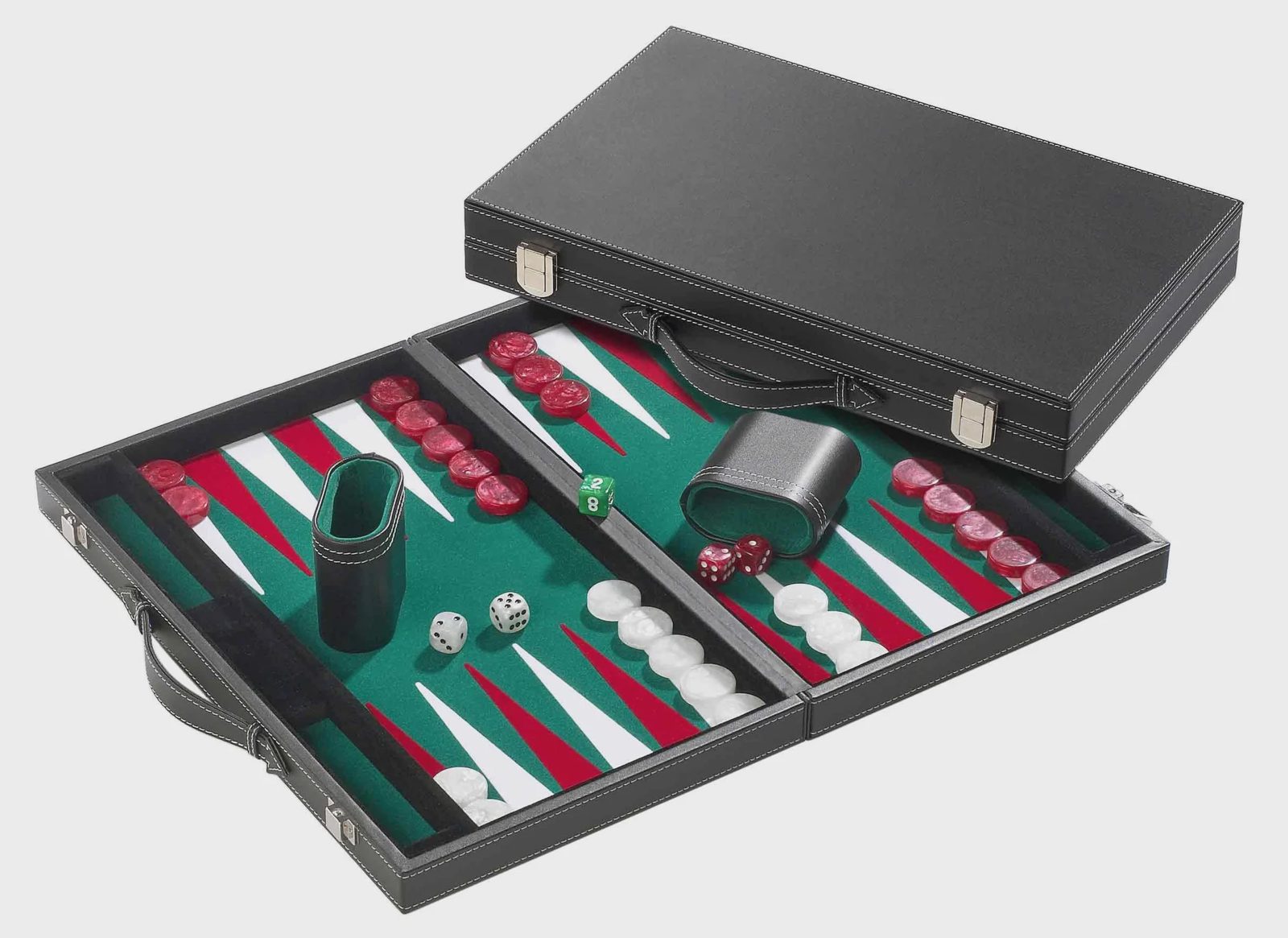 Backgammon Medium Green