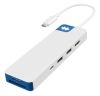 HyperDrive Flex 8 Port USB-C Hub - Blå/Vit, bild 2