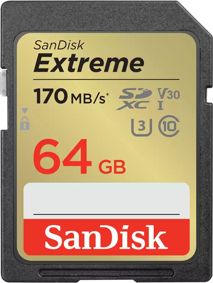 Secure Digital SDXC 64 GB Sandisk Extreme Plus, 170/80 MB/sek, Class 10, UHS-I V30, U3, inkl. 2 års RescuePro Deluxe, bild 4