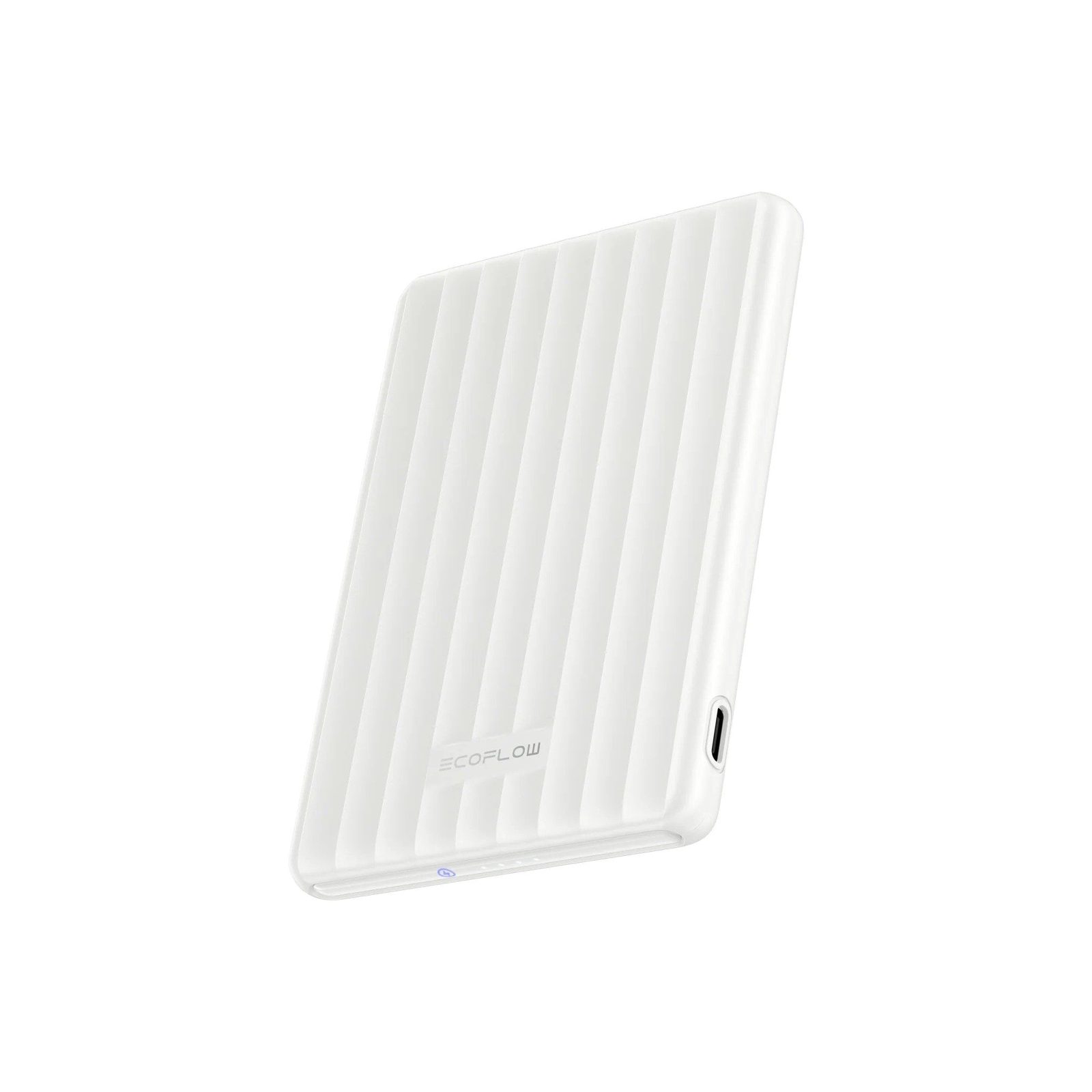 EcoFlow RAPID Mag (5000 mAh, 20 W, Qi1) – Magnetisk powerbank – Vit, bild 4