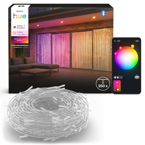 Philips Hue Festavia ljusridå, 250 LED