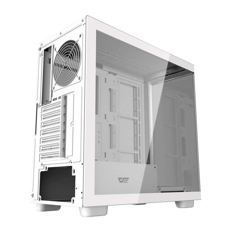 Darkflash DS900G Computer Case - Chassi - Vit, bild 4