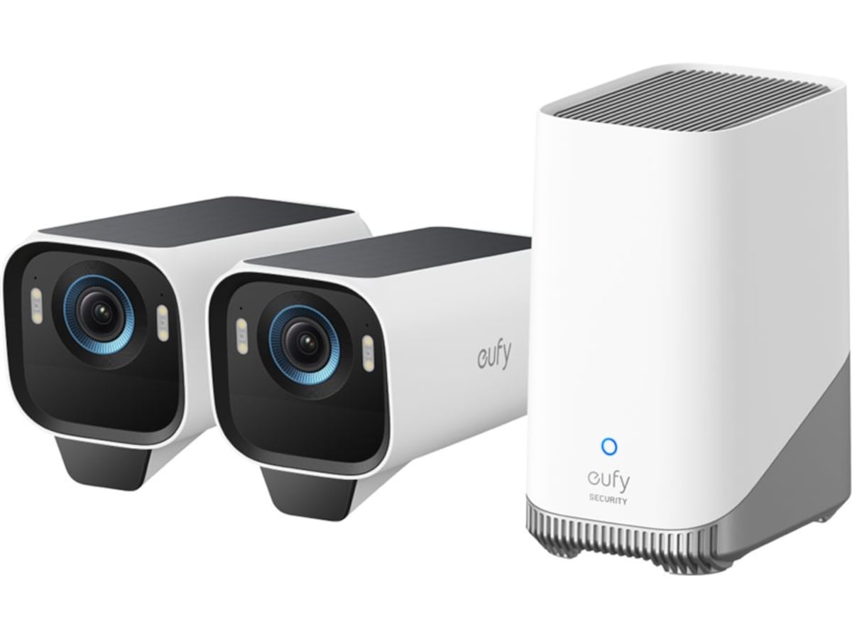 Eufy eufyCam S3 Pro 4K säkerhetskamera (2-pack)