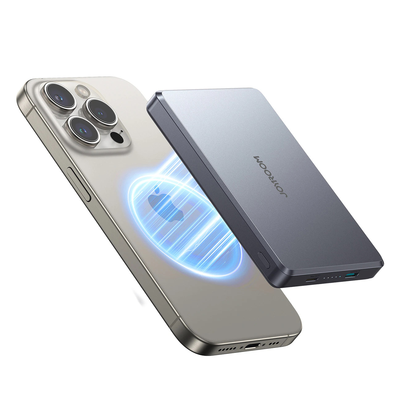 Joyroom JR-PBM08 Pro 10000mAh ultratunn powerbank - grå