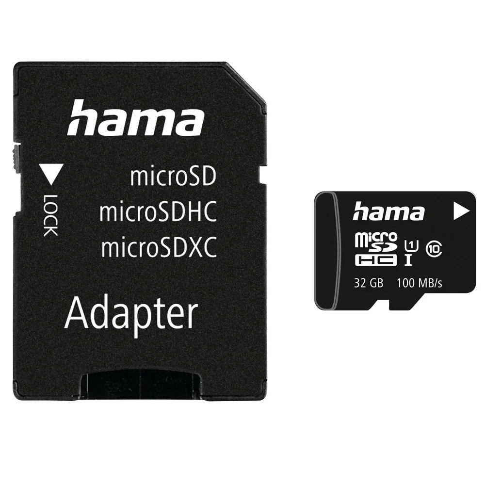 Hama MicroSDHC 32 GB C10 UHS-I 80 mb/s