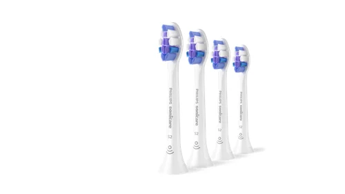 Philips HX6054/87 Sensitive borsthuvuden, vit, 4-pack, bild 4