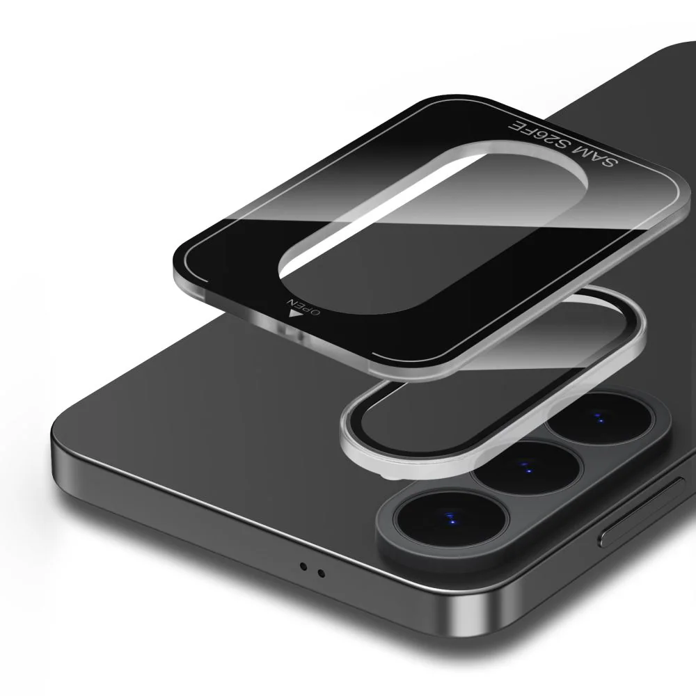 Tech-Protect Camring Fit+ skärmskydd i härdat glas för kameran på Samsung Galaxy S26 FE, bild 3