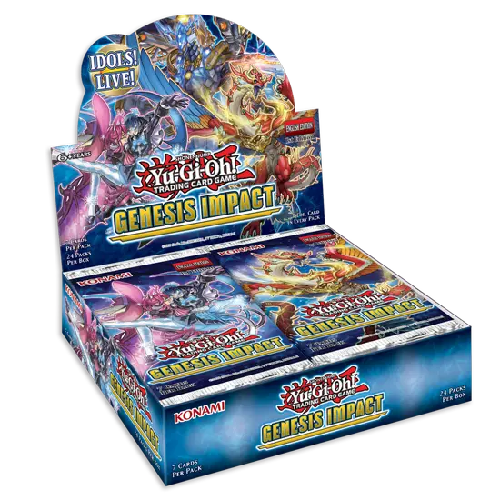 Yu-Gi-Oh! - Genesis Impact Booster Box Display - 1st Edition (24 pack)