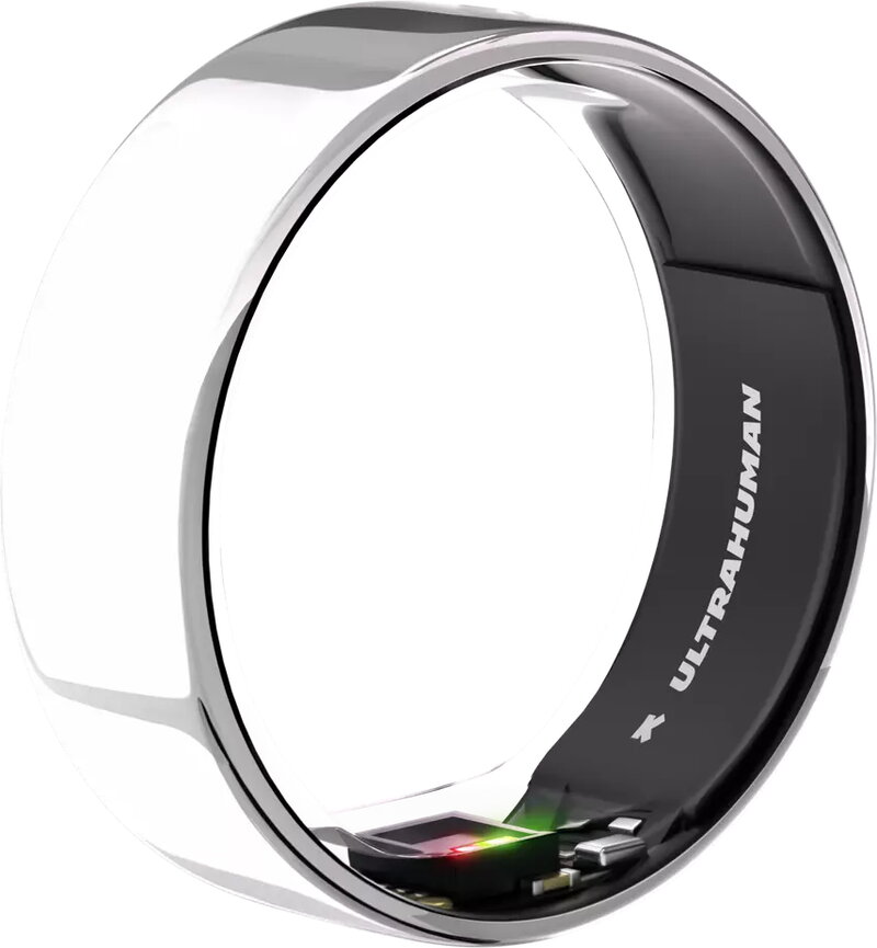 Ultrahuman Ring AIR smart ring, size-10 AIR, Space Silver, bild 3