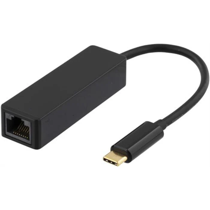 Luxorparts Gigabit-nätverkskort USB-C Svart