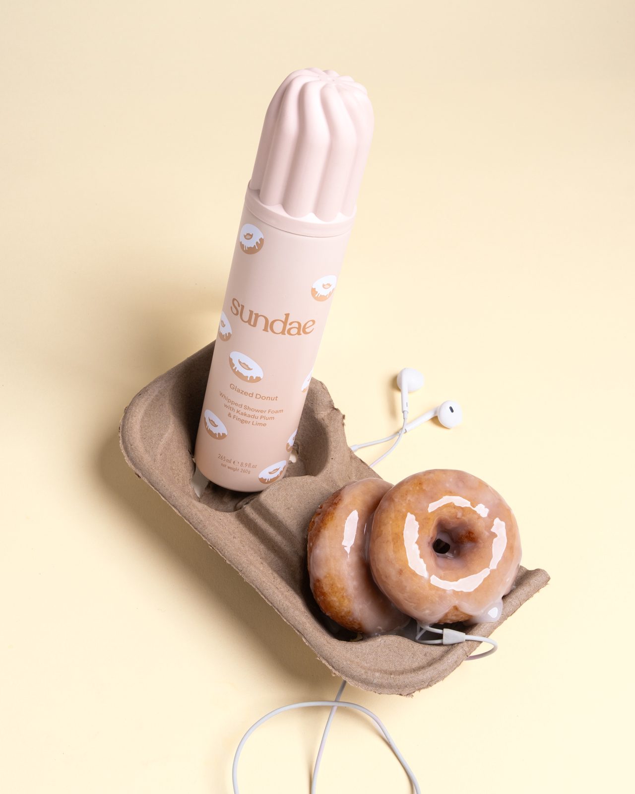 Sundae Glazed Donut Whipped Shower Foam 265 ml, bild 5
