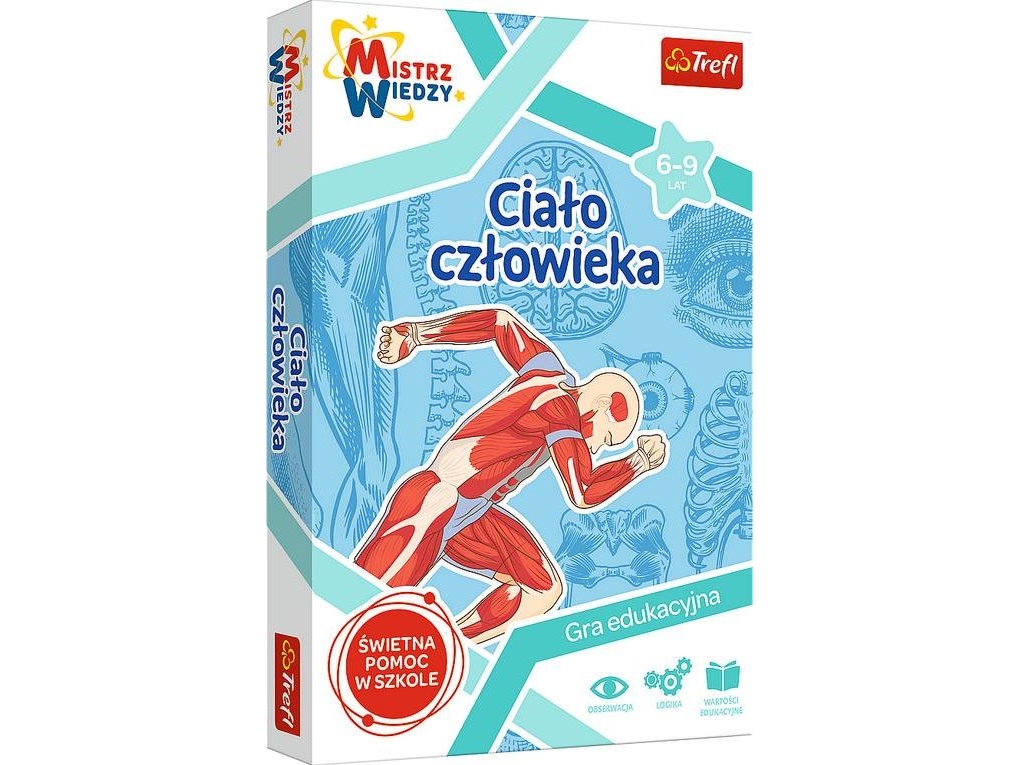 Trefl Den mänskliga kroppen Spel Master of Knowledge