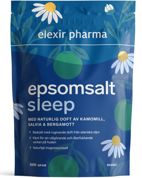 Elexir Pharma Epsomsalt Sleep 1 kg, bild 2