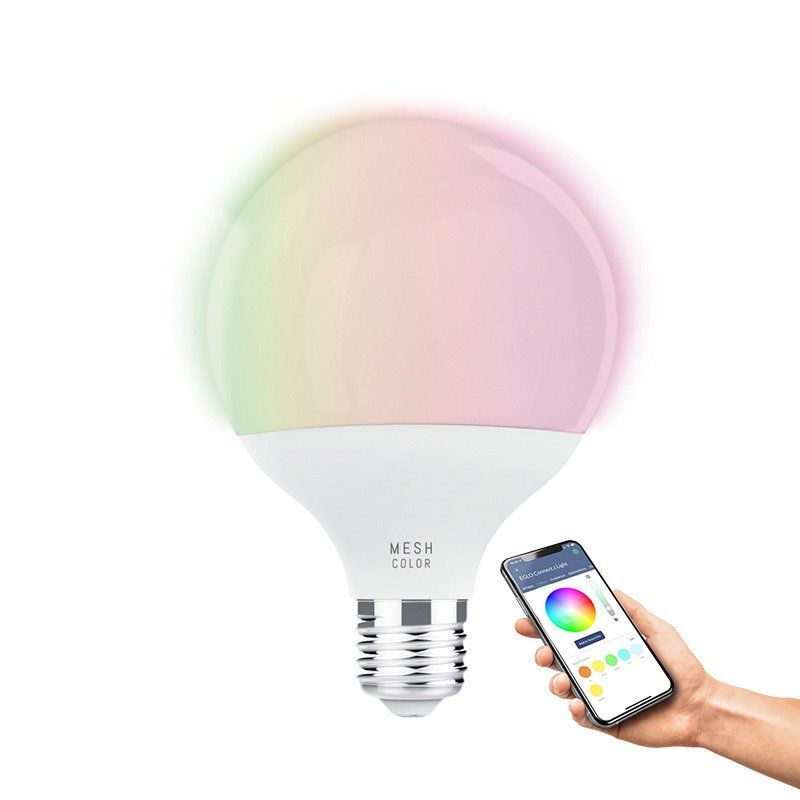 EGLO CONNECT-Z E27 LED G95 opal glödlampa med olika ljusfärger, bild 4