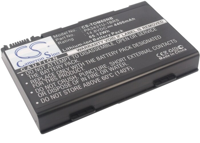 Batteri till Laptop, Bärbar dator för Toshiba Satellite M60, Satellite M60-183 m.fl., bild 3