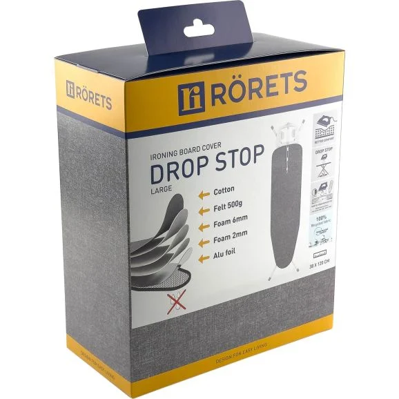 Rörets Drop Stop L strykbrädsöverdrag