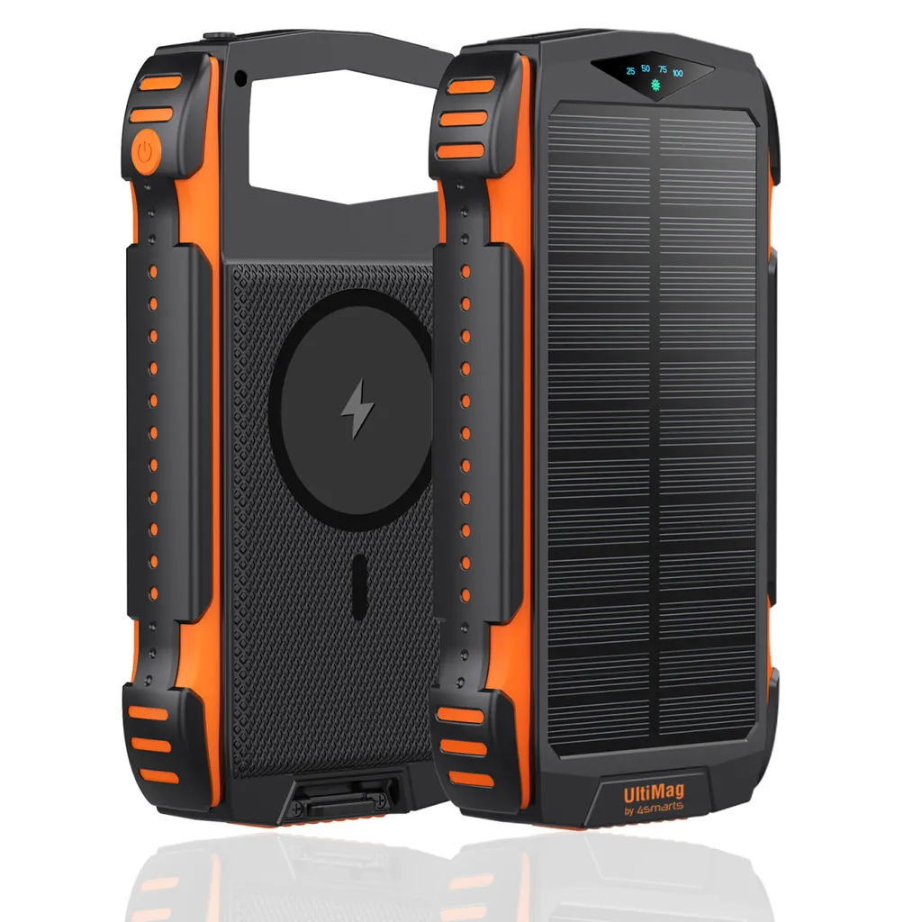 4smarts TitanPack UltiMag solar powerbank 20 000 mAh, bild 2