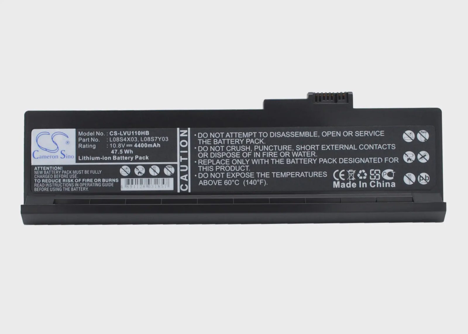 Batteri till Notebook, Bärbar dator för Lenovo ideapad U110, ideapad U110 11306, bild 3