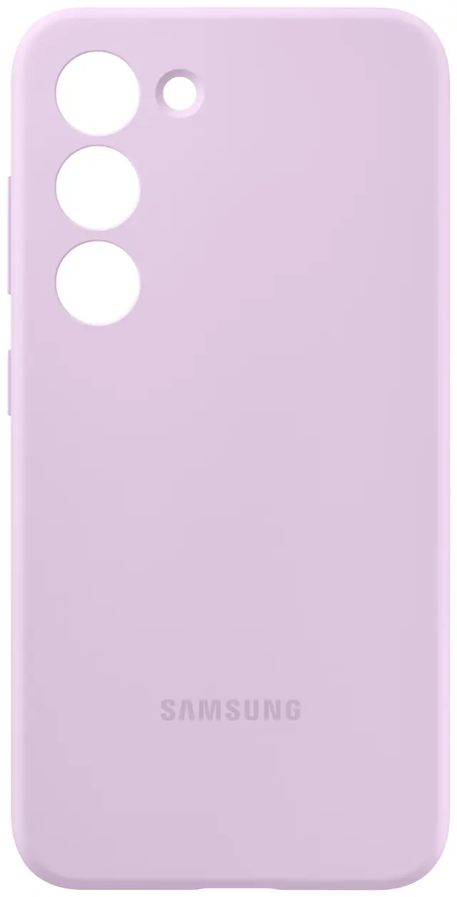 Samsung Galaxy S23+ Silicone fodral (lila)