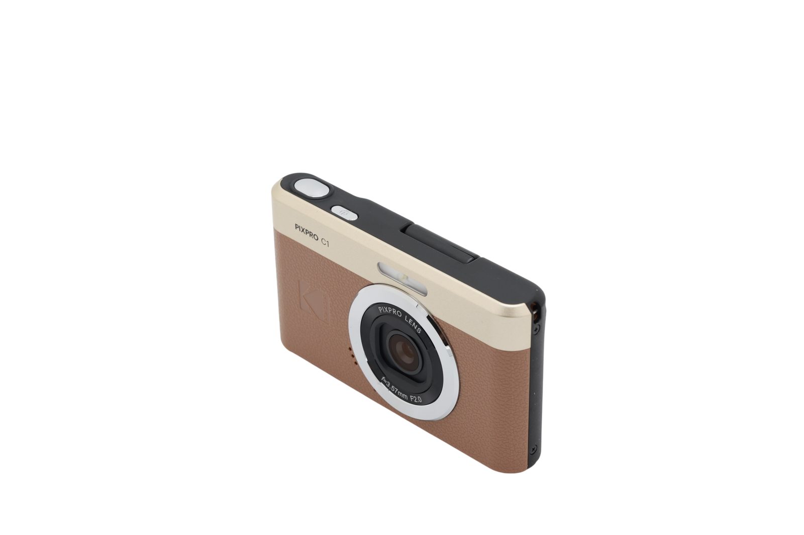 KODAK PIXPRO C1 digitalkamera, brun, bild 2