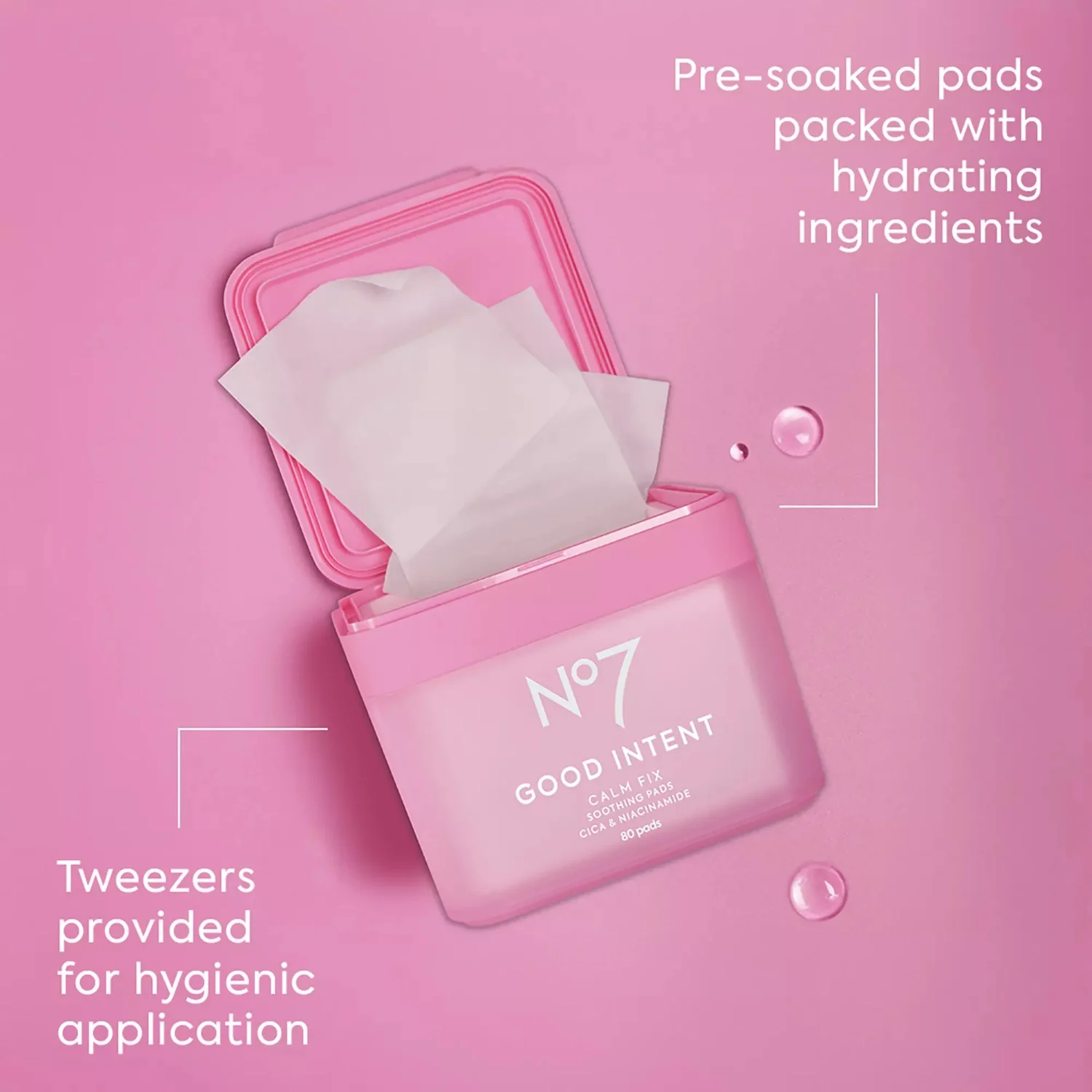 No7 Calm Fix Soothing Pads, bild 3