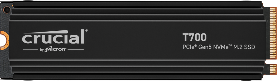 2 TB Crucial T700 SSD + Heatsink, M.2 2280 NVMe PCIe 5.0, bild 3