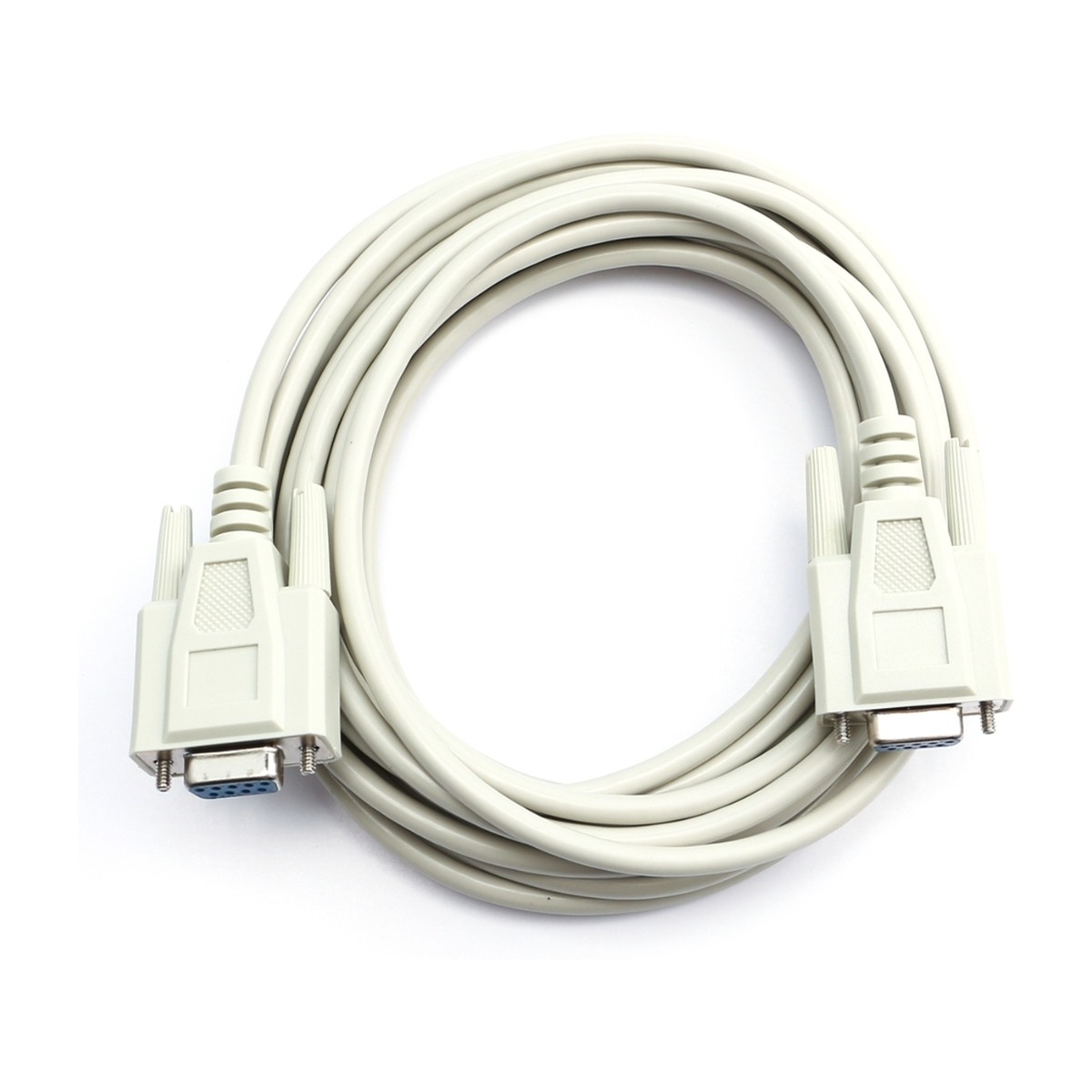 Eletra RS232 DB9 hona 5M kabel, grå