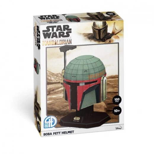 Star Wars 3D Puzzle The Mandalorian Boba Fett Helmet (100 bitar)