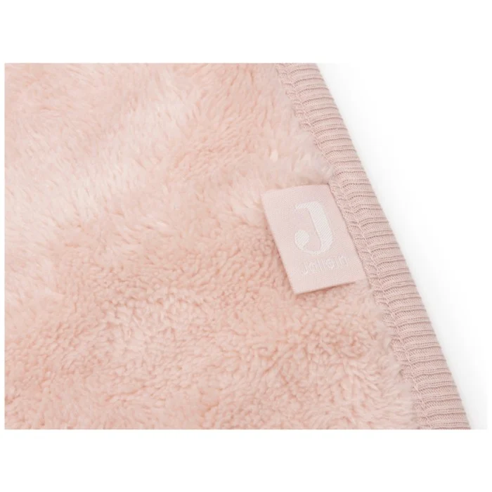 Jollein Babyfilt 75x100cm Basic Sherpa Silk Rose, bild 2