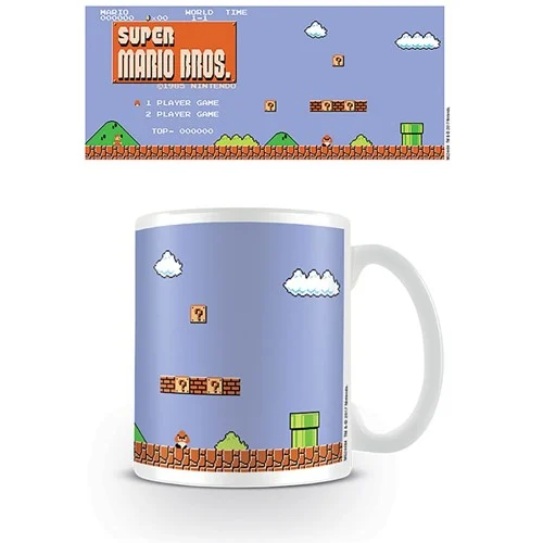Nintendo - Super Mario Retro Title Mug - White, bild 4