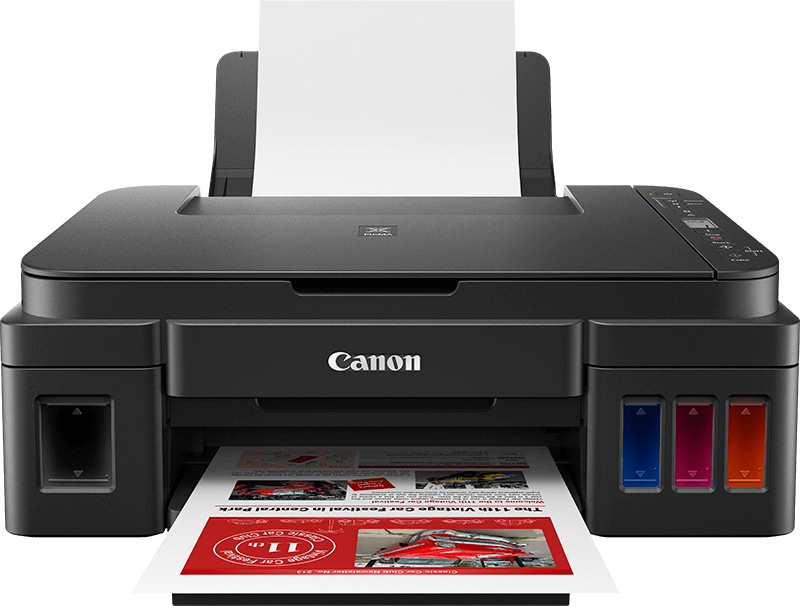 Canon PIXMA G3410, skrivare + scanner + kopiator, 8,8/5 ppm ISO, 600x1200 dpi scanner, USB/WiFi, bild 4