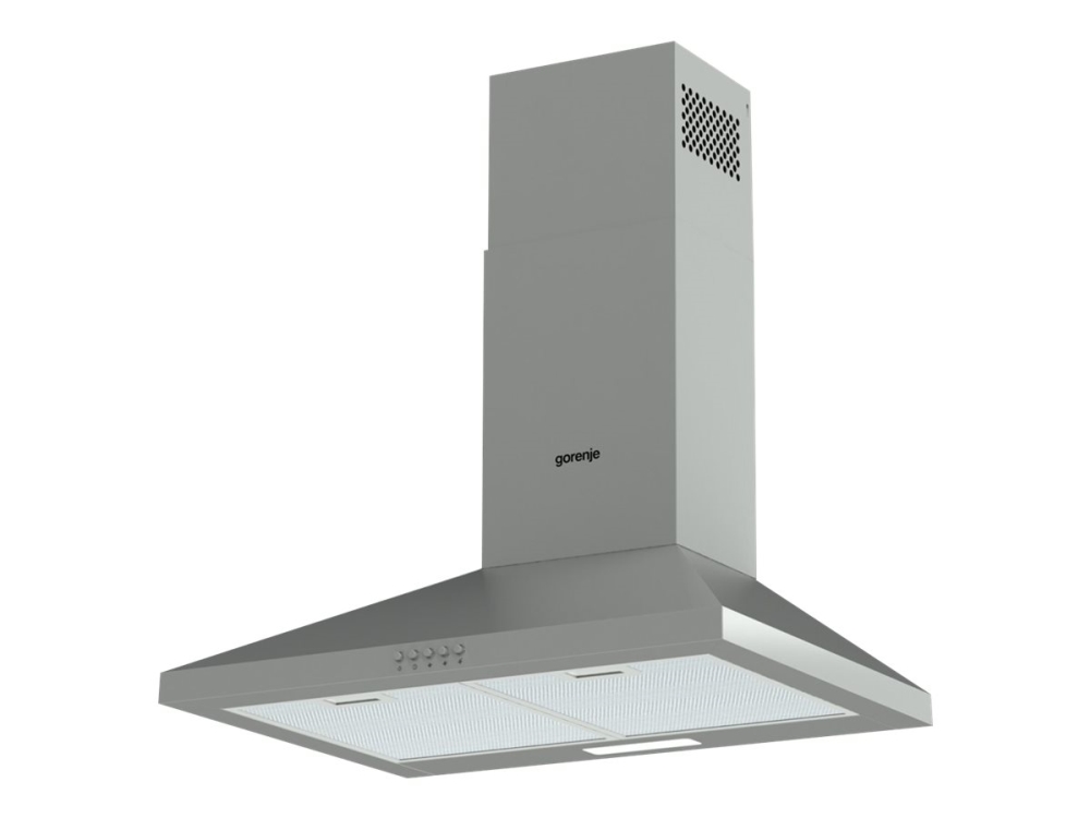 Gorenje Essential WHC629E4X väggmonterad köksfläkt 60 cm, rostfritt stål