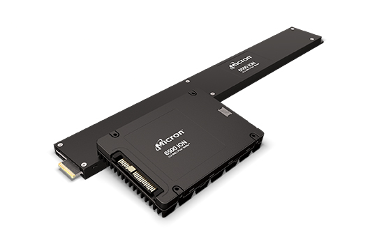 30,72 TB Micron 6500 ION SSD, NVMe U.3 PCIe 4.0, bild 2