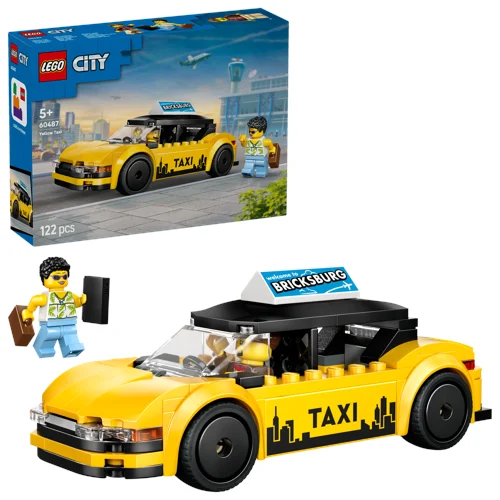 LEGO City Great Vehicles Gul taxi 60487