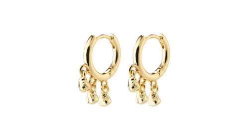PILGRIM - HALLIE Hoop Earrings - Gold-Plated - 18 mm, bild 3