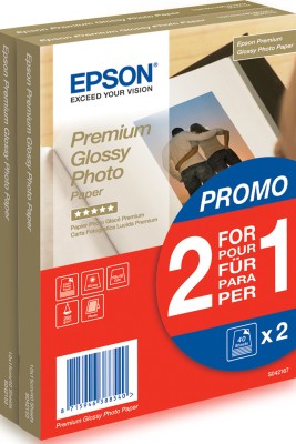 Epson Premium Glossy Photo Paper 10x15cm