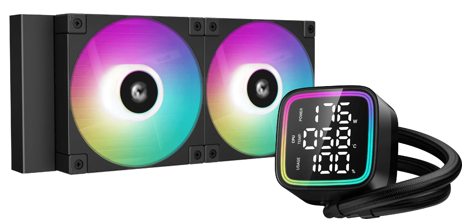 DeepCool LD240 - CPU Vattenkylare - Max 38 dBA
