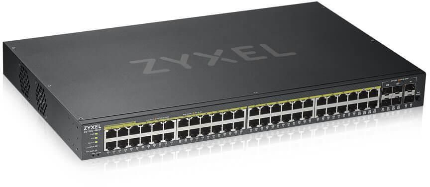 Zyxel Nebula GS1920-48HPv2 48G 4SFP PoE 375W Switch, bild 4