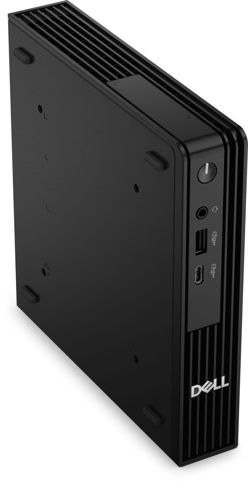 Dell Pro Essential Micro PVM1265 - AI PC - mikro Ryzen 5 230 / upp till 4.9 GHz - RAM 16 GB - SSD 512 GB - NVMe - Radeon 760M - Gigabit Ethernet, Bluetooth, IEEE 802.11ax (Wi-Fi 6) - Win 11 Pro - skärm: ingen - svart - BTS - med 1 års grundläggande service på platsen efter fjärrdiagnostik med support för enbart maskinvara - Disti SnS, bild 3
