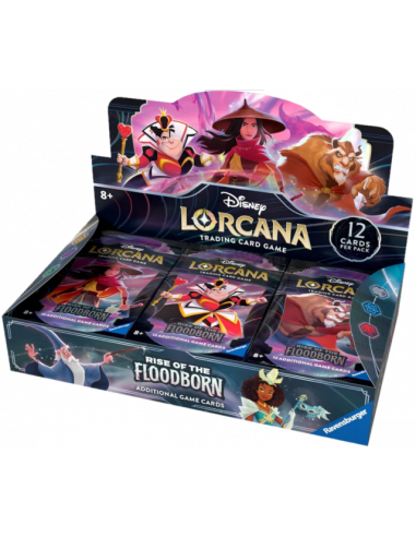Disney Lorcana TCG: Rise of the Floodborn Booster Box (24 packs), bild 2