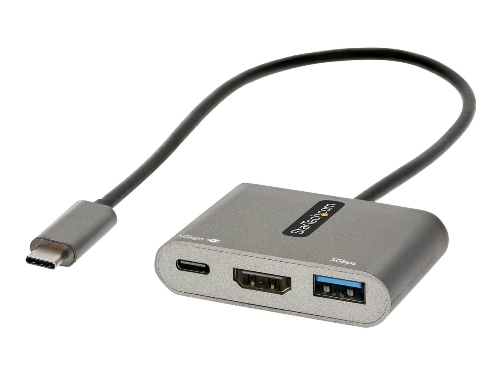 StarTech USB‑C to HDMI - USB‑A Travel Adapter, bild 2