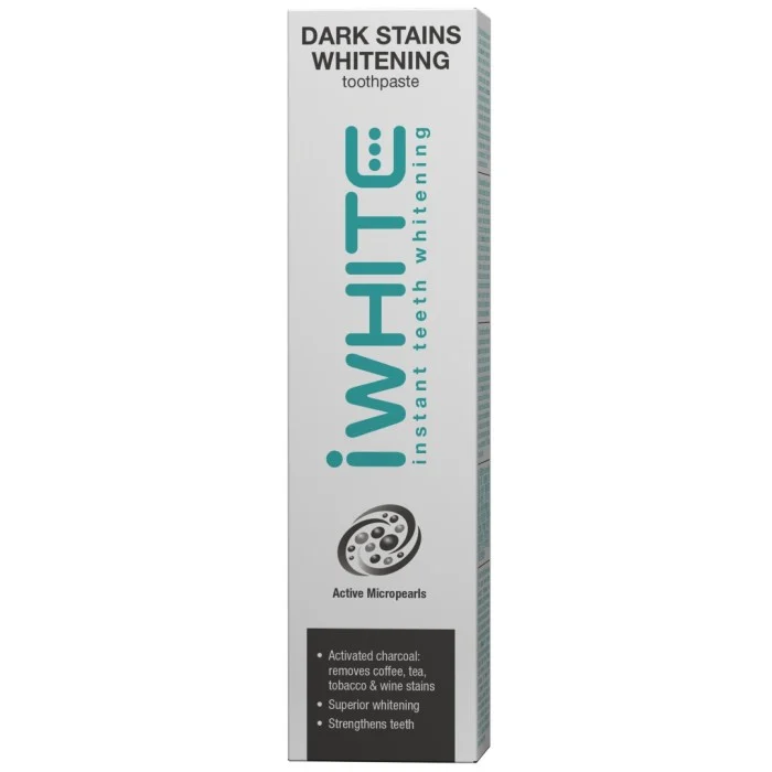 iWhite Dark Stains whitening tandkräm, 75 ml