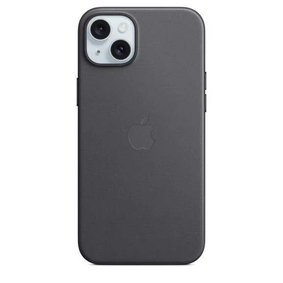 Apple iPhone 15 Plus Finewoven skal MagSafe, svart